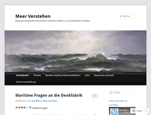 Tablet Screenshot of meerverstehen.net